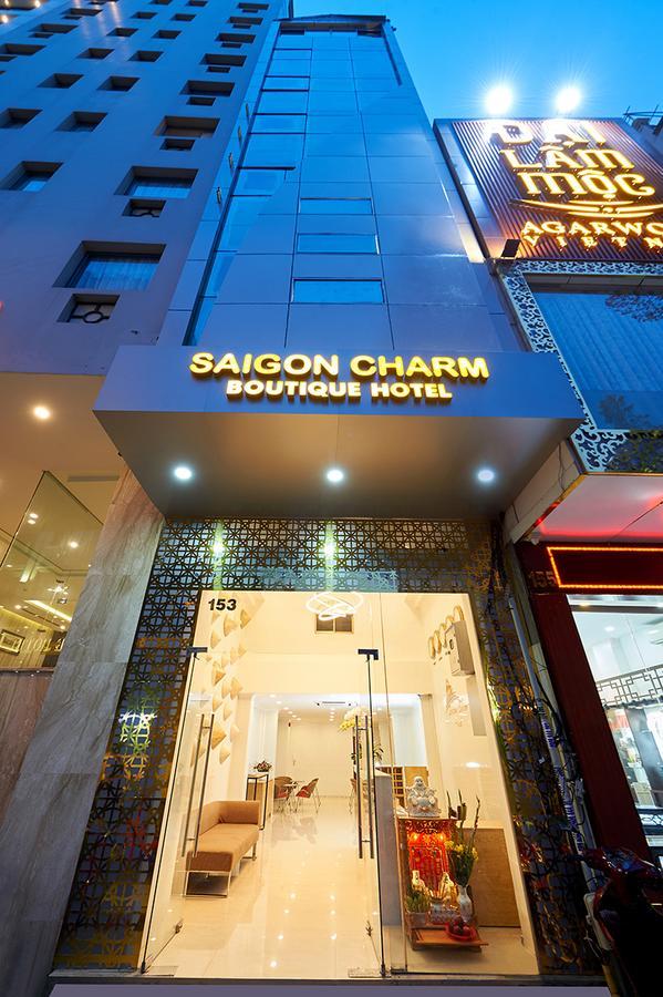 Saigon Charm Hotel Ho Si Minh-város Kültér fotó